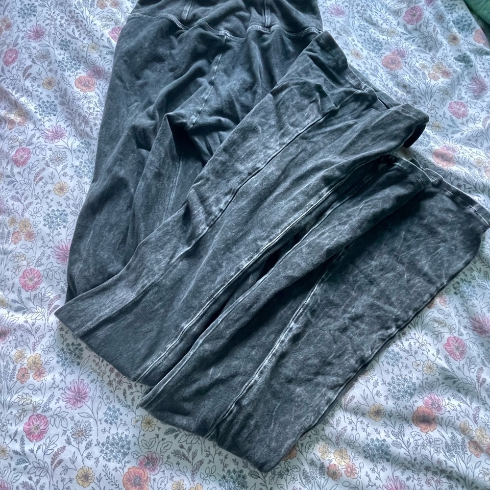 Altar'd State Charcoal Flare Pants